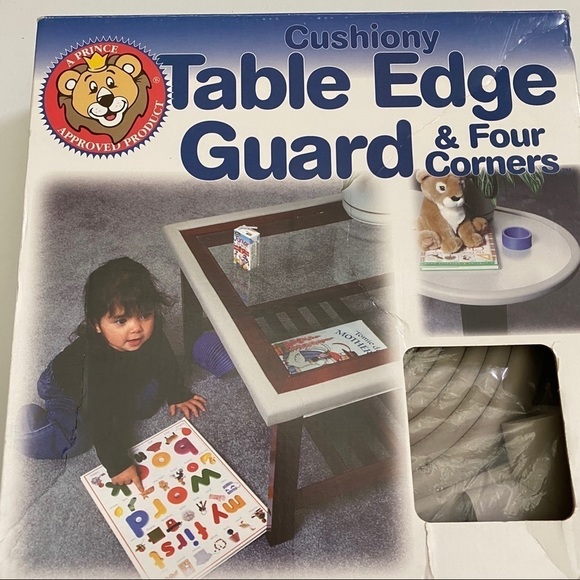 Prince Lionheart Cushiony Table Edge Guard Corners - Picture 1 of 5